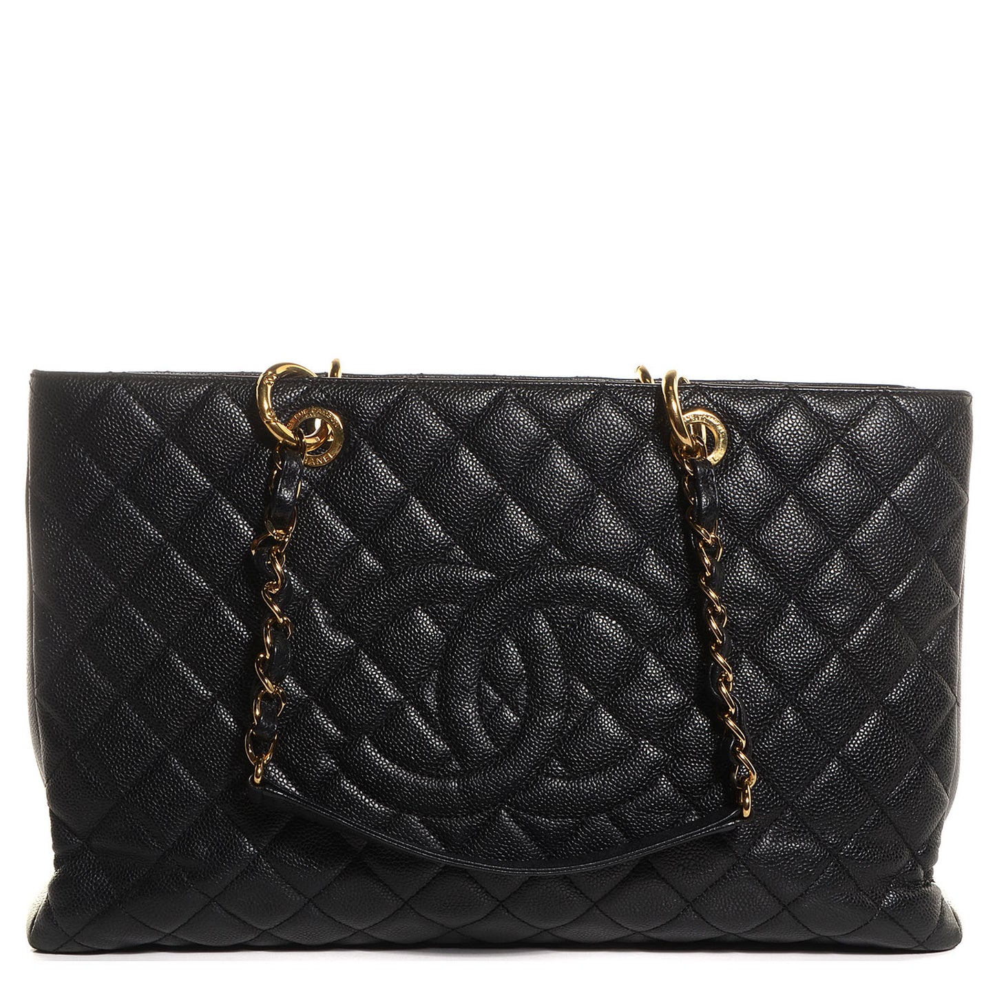 Caviar XL Grand Shopping Tote GST Black