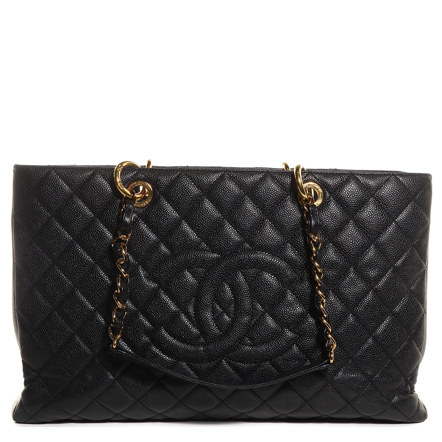 Chanel Caviar XL Grand Shopping Tote GST Black 1 of 7