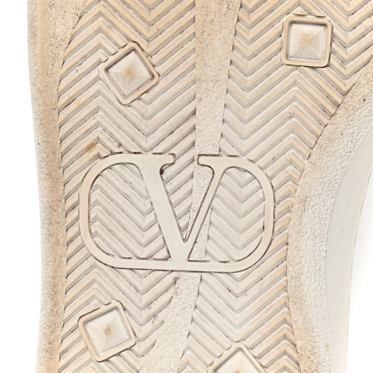 Valentino Garavani Calfskin Womens Backnet Sneakers 37.5 White 9 of 20