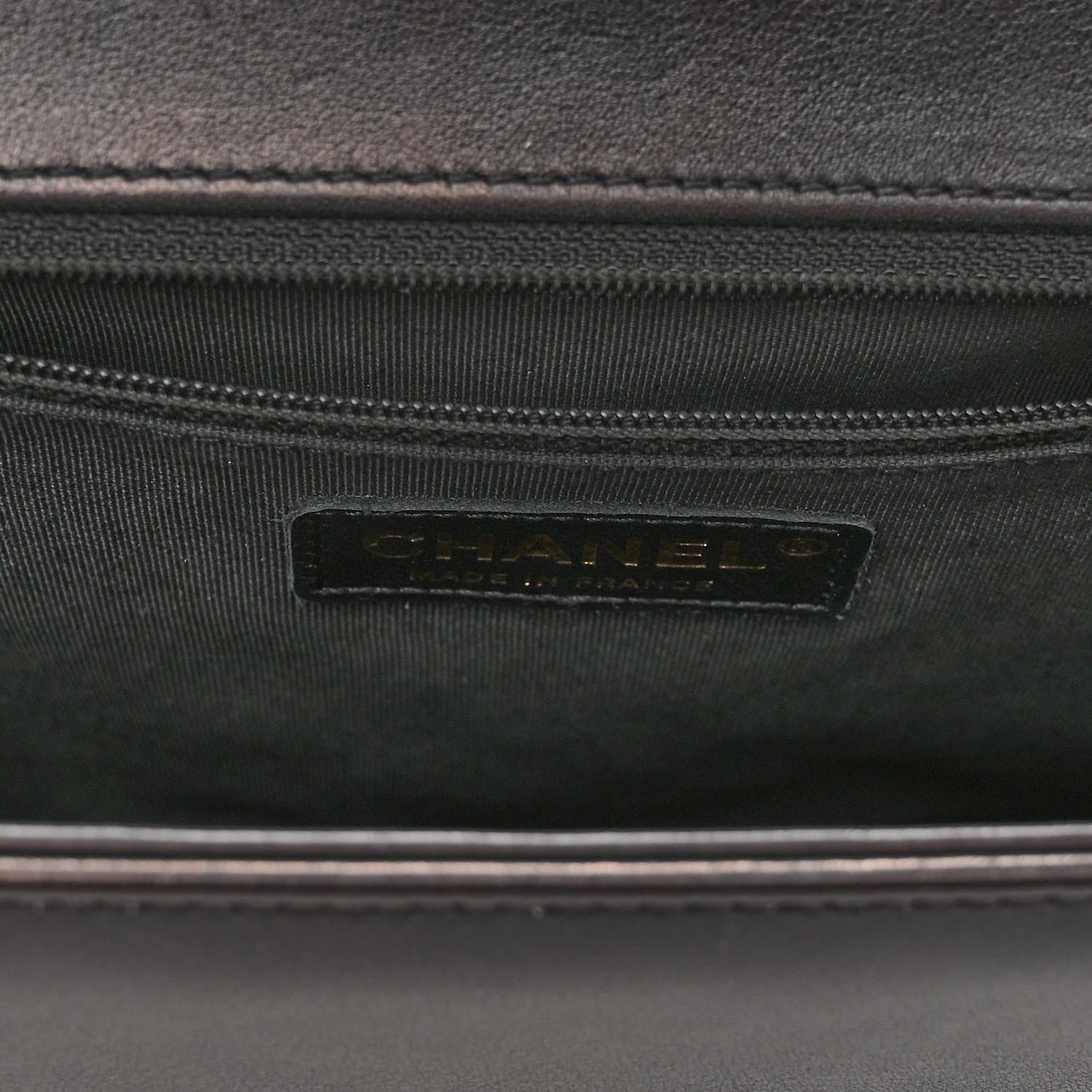 Chanel Calfskin Quilted Large Boy Flap Black 6 of 13