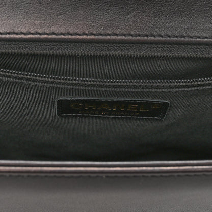 Chanel Calfskin Quilted Large Boy Flap Black 6 of 13