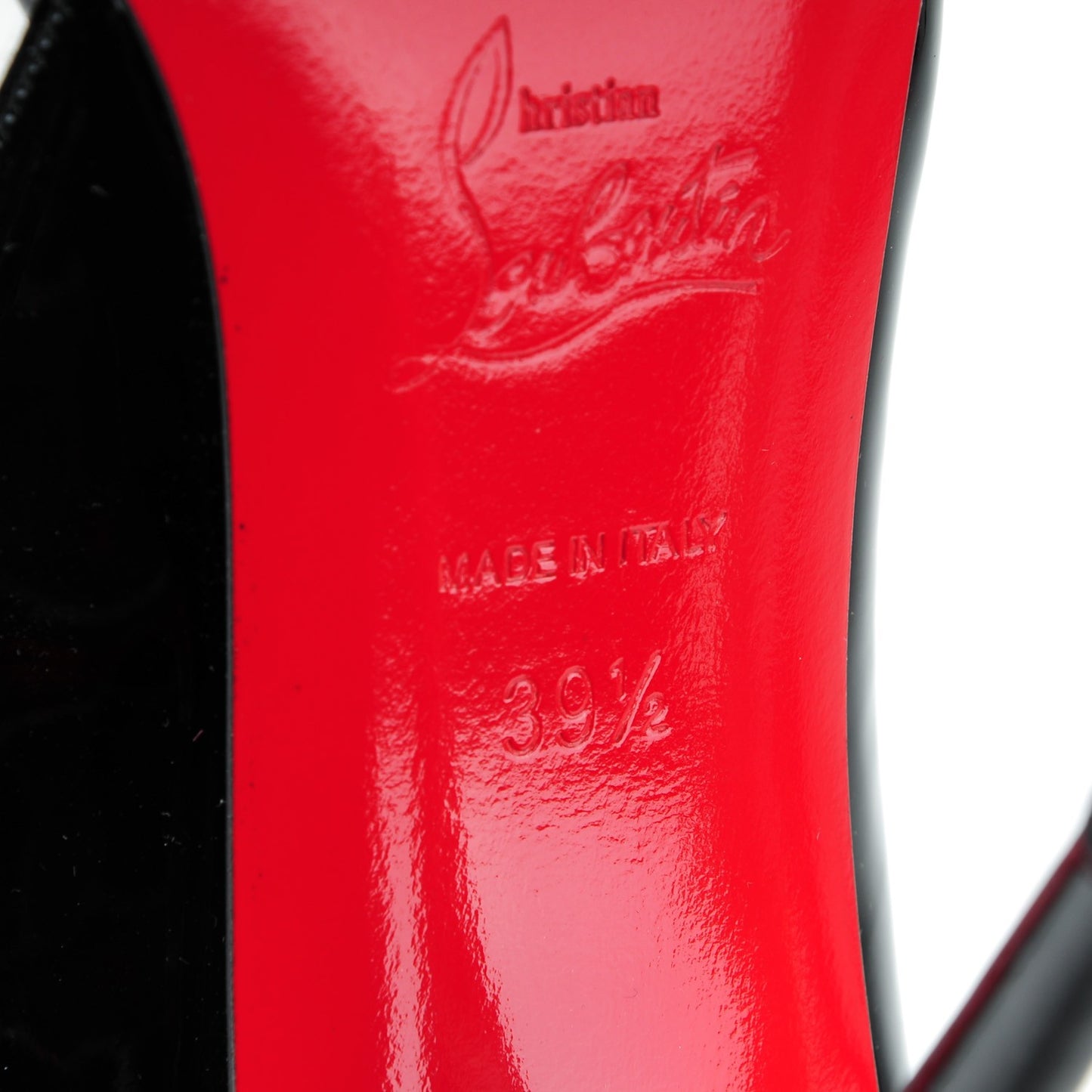 Patent PVC Pivichic 100 Pumps 39.5 Black