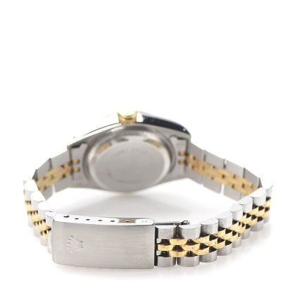 Rolex Stainless Steel 18K Yellow Gold 26mm Oyster Perpetual Datejust Watch Champagne 69173 4 of 7