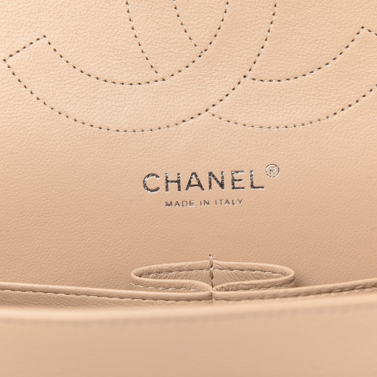 Chanel Caviar Quilted Jumbo Double Flap Beige Clair 6 of 11
