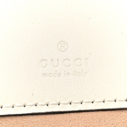 Gucci Calfskin Matelasse Mini GG Marmont 2.0 Bucket Bag White 6 of 11