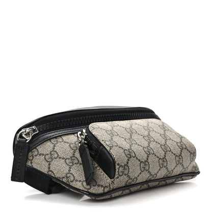 Gucci GG Supreme Monogram Belt Bag Black 4 of 9