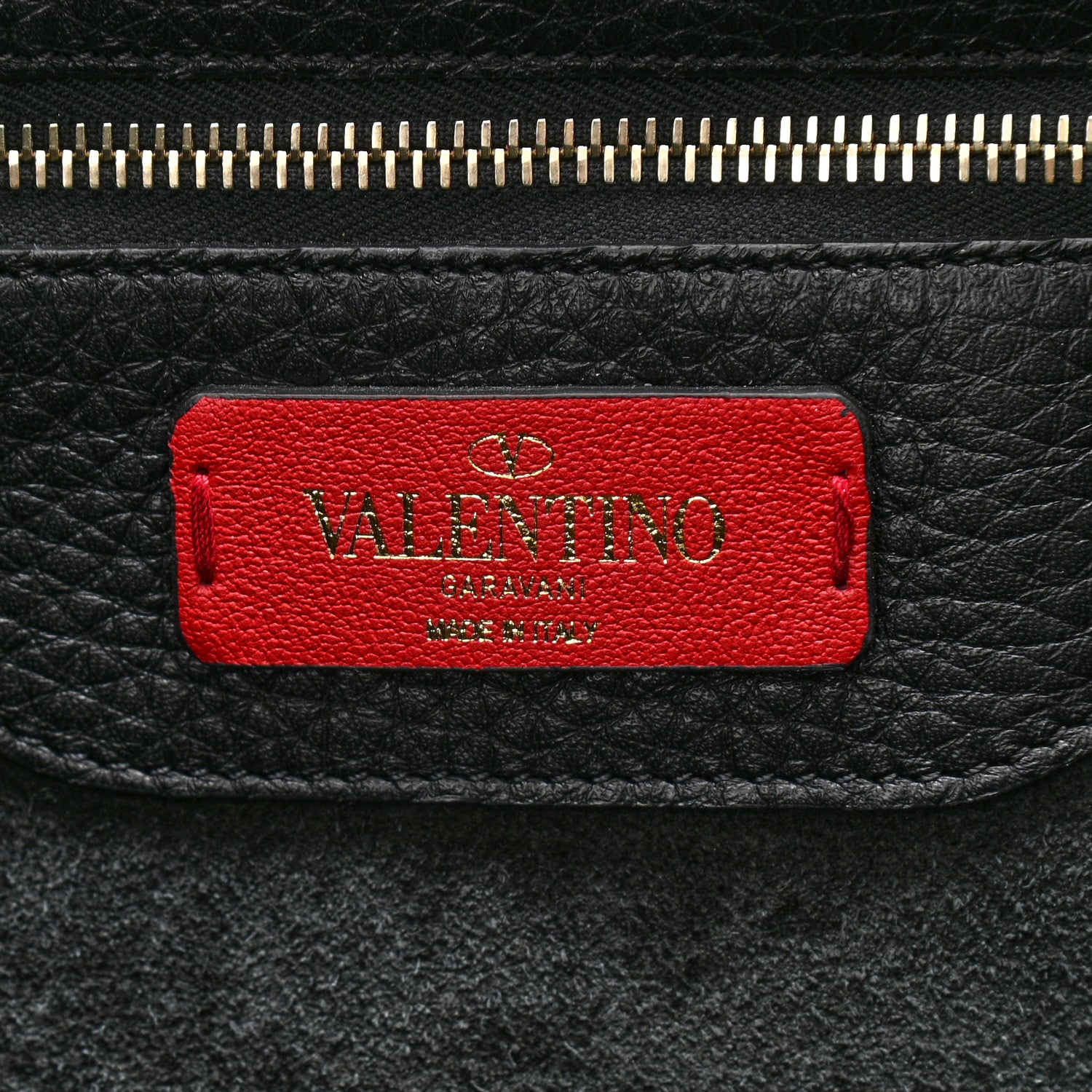 Valentino Garavani Grained Calfskin Small Rockstud Shoulder Tote Black 7 of 10