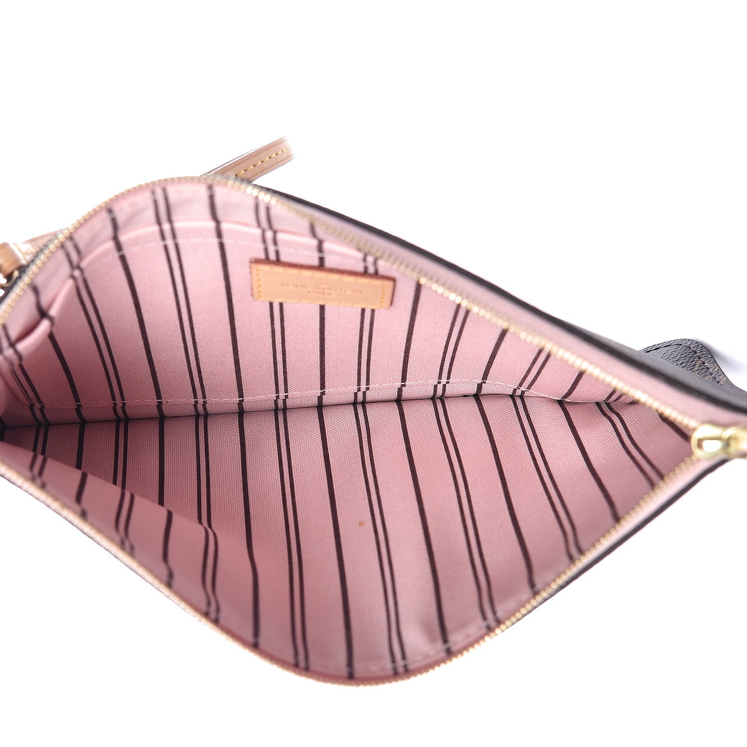 Louis Vuitton Monogram Neverfull MM GM Pochette Rose Ballerine 5 of 8