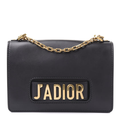 Christian Dior Calfskin J'Adior Chain Flap Bag Black 1 of 8