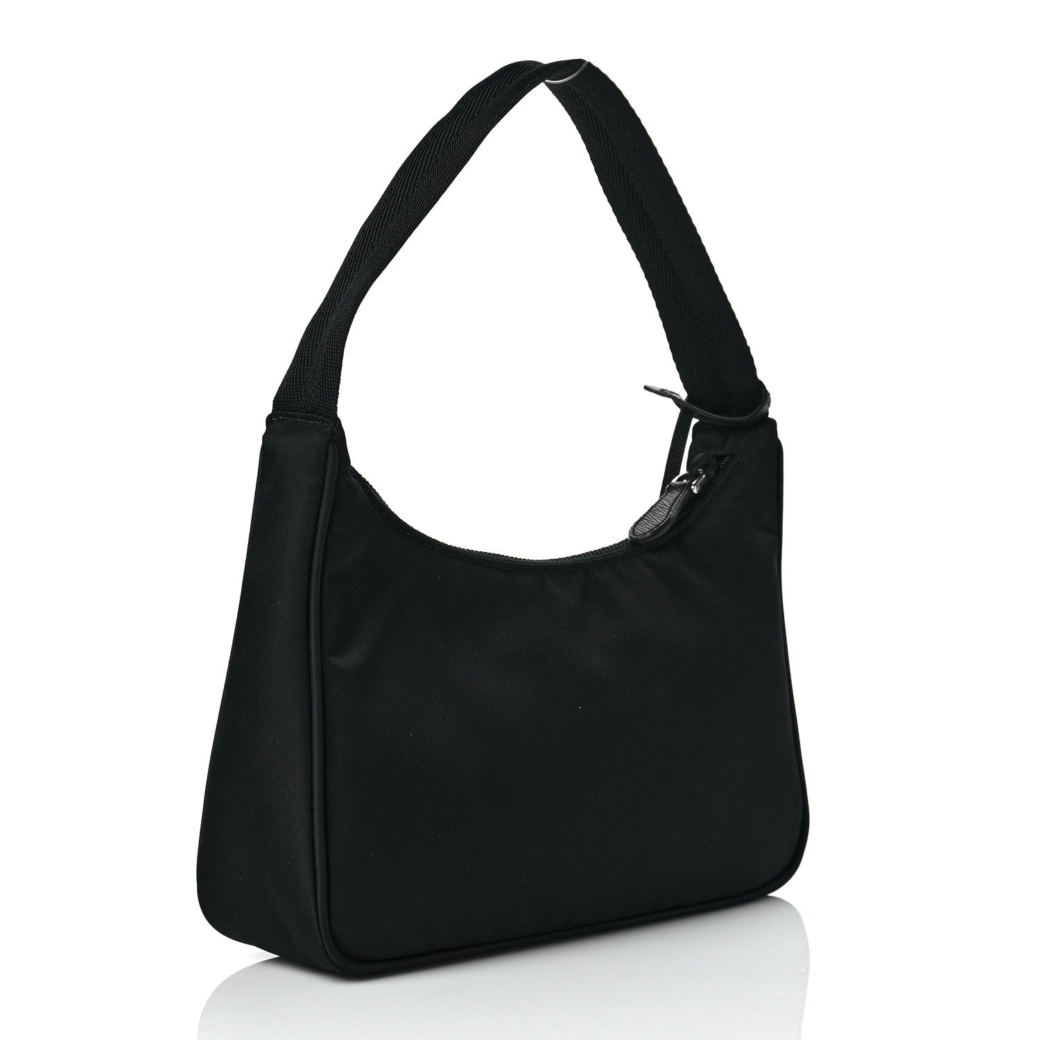 Prada Tessuto Nylon Mini Re-Edition 2000 Bag Black 3 of 11