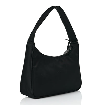 Prada Tessuto Nylon Mini Re-Edition 2000 Bag Black 3 of 11