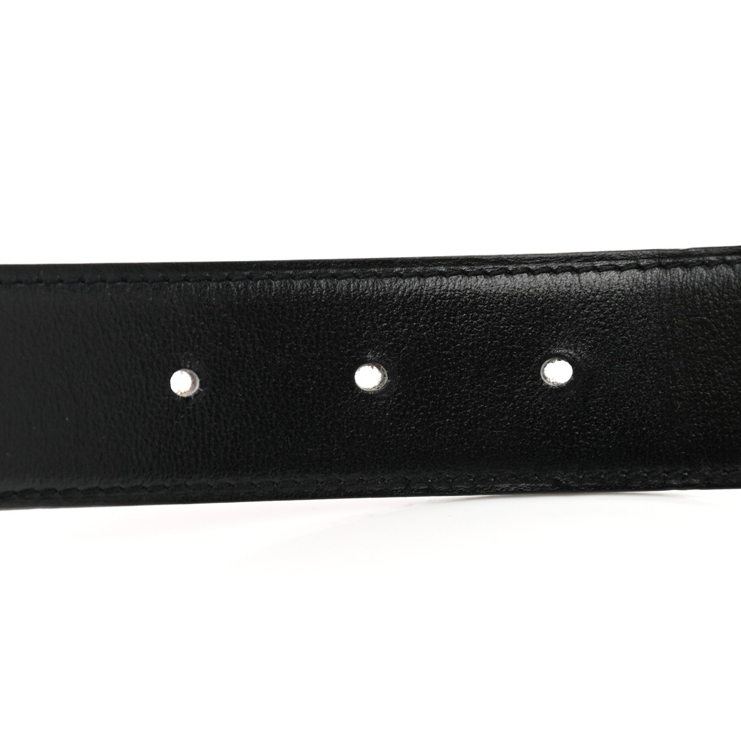 Hermes Box Togo 32mm Belt Strap 90 Black Gold 5 of 7
