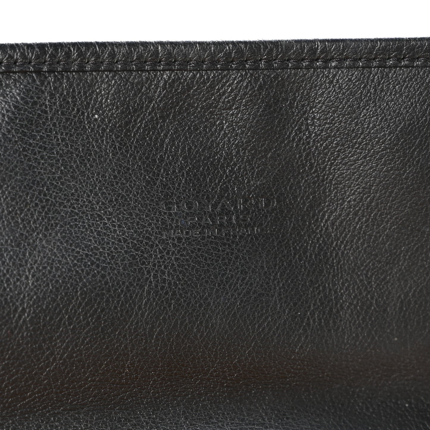 Goyardine Saint Leger Soft Briefcase Backpack Black