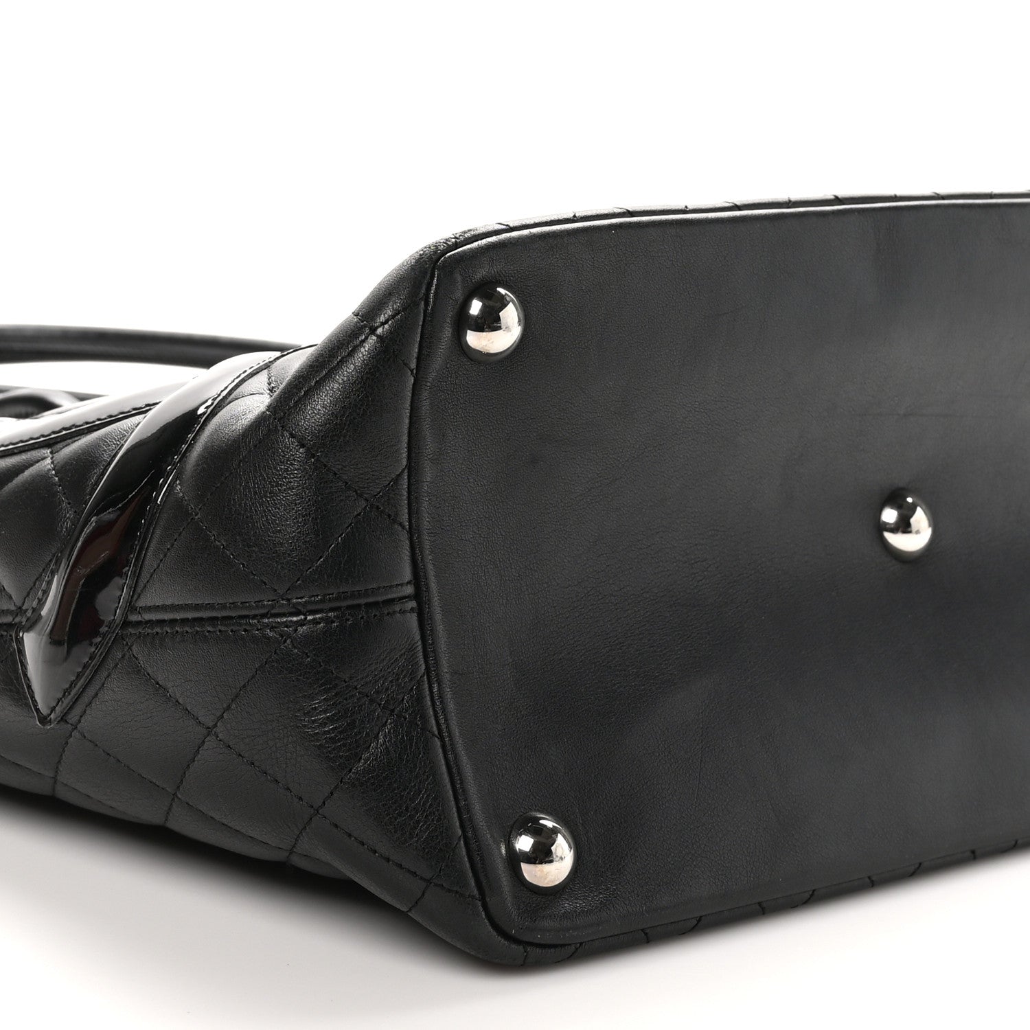 Chanel Calfskin Quilted Large Cambon Tote Black 9 of 10