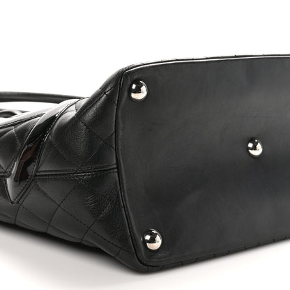 Chanel Calfskin Quilted Large Cambon Tote Black 9 of 10