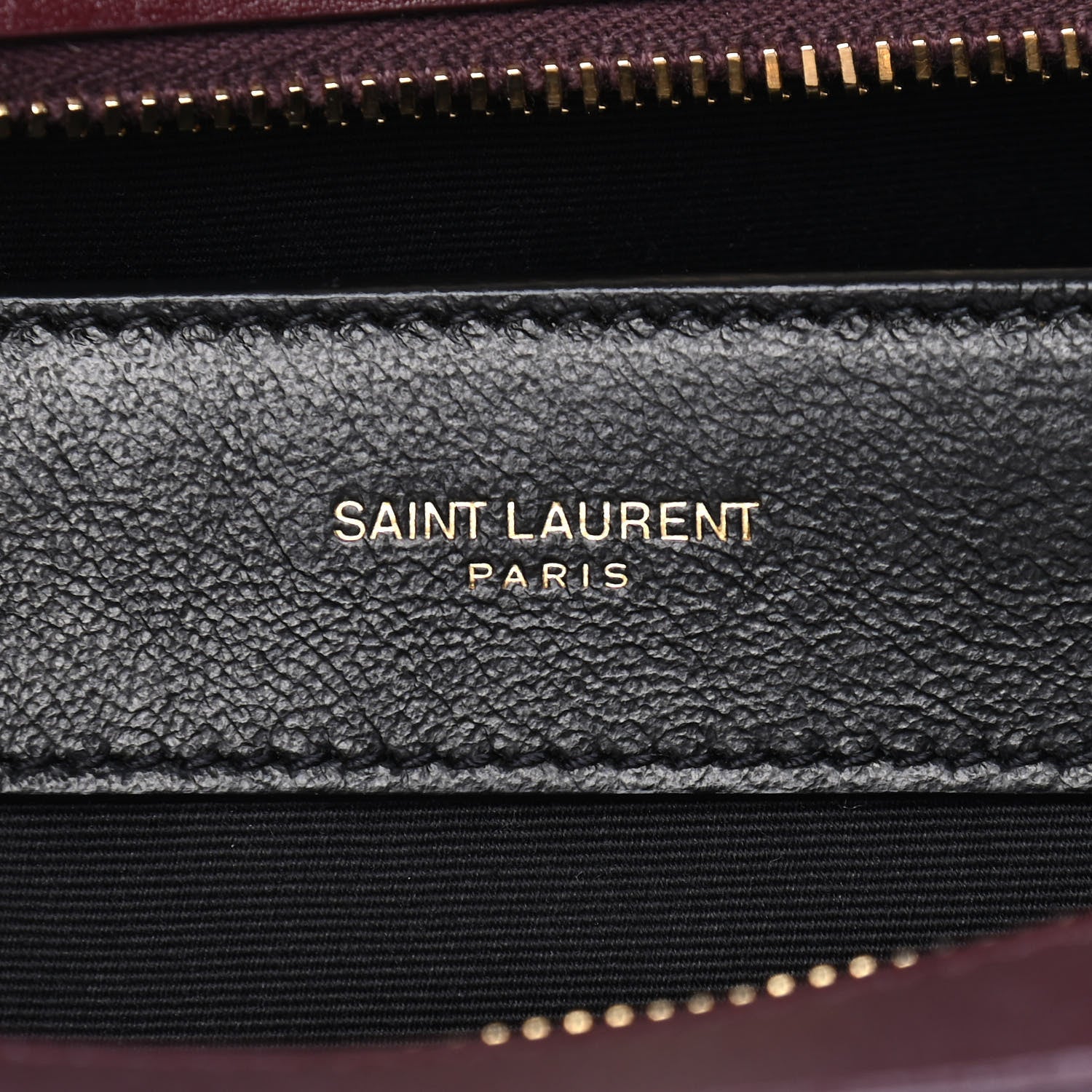 Saint Laurent Canvas Calfskin Medium Uptown Tote Dark Beige 6 of 11