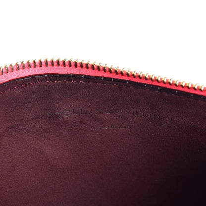 Stella McCartney Alter Nappa Logo Pouch Neon Pink 6 of 8