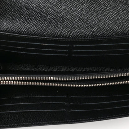 Louis Vuitton Epi Sarah Wallet NM Black 5 of 8