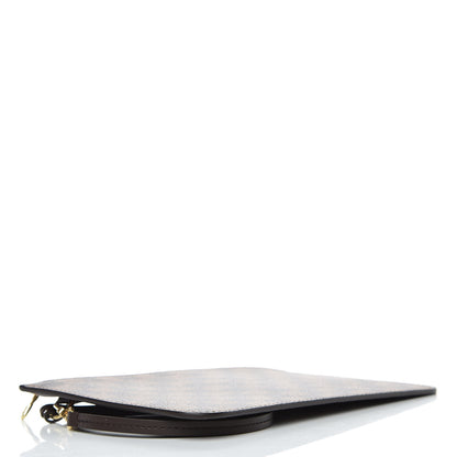 Louis Vuitton Damier Ebene Neverfull MM GM Pochette 4 of 7