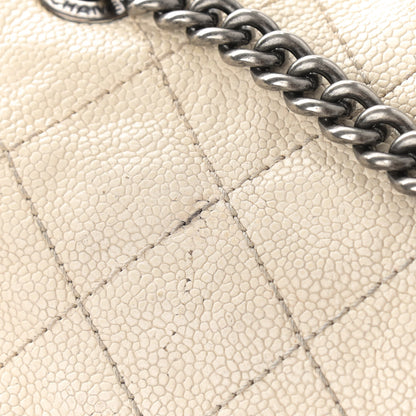 Chanel Caviar Quilted Medium Simply CC Flap White 18 of 22