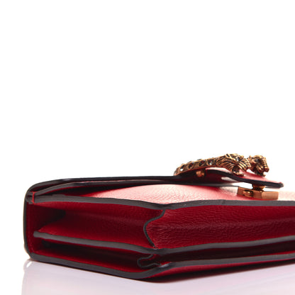 Gucci Dollar Calfskin Swarovski Crystal Small Dionysus Shoulder Bag Hibiscus Red 8 of 9
