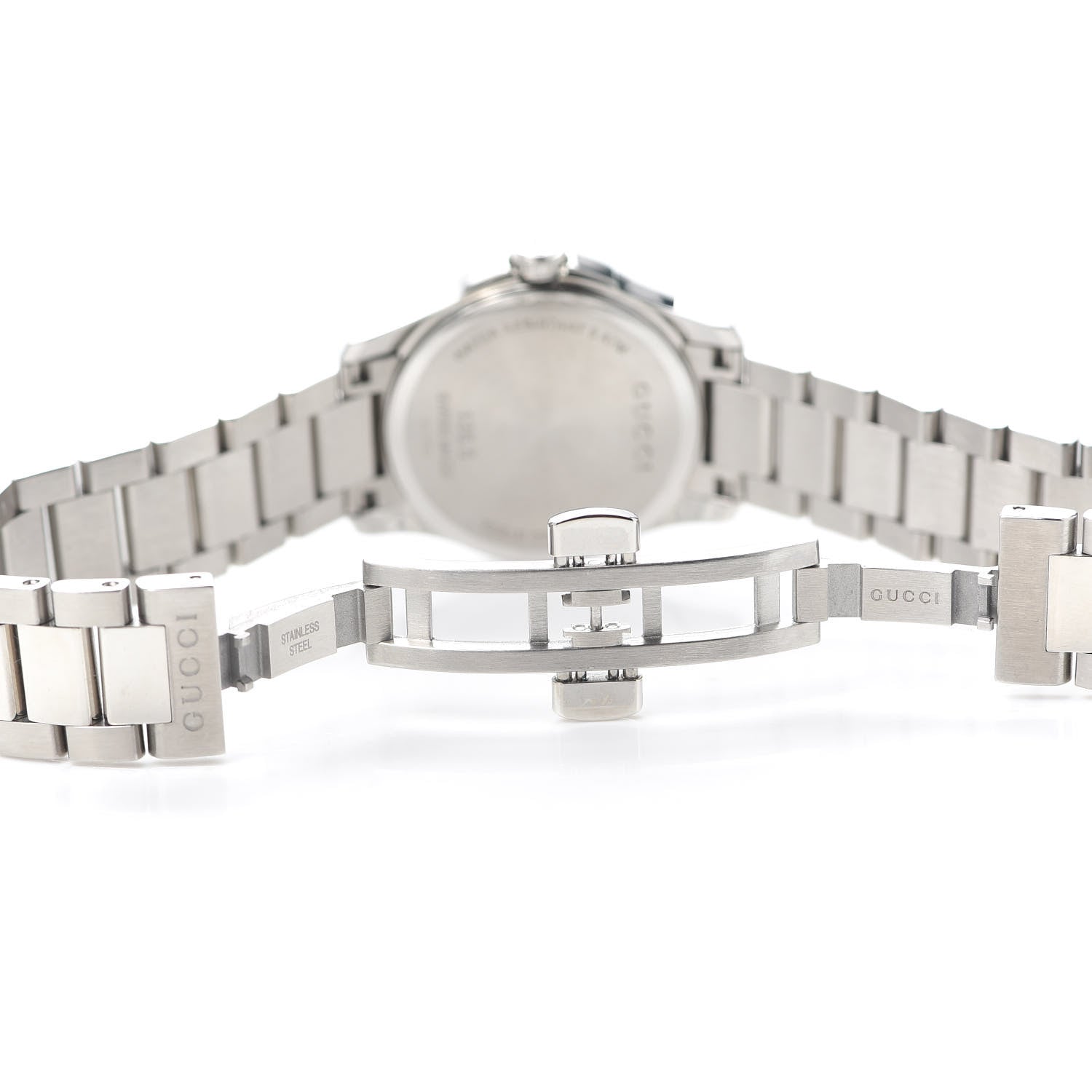 Gucci Stainless Steel 27mm G-Timeless Diamante Quartz Watch 4 of 5
