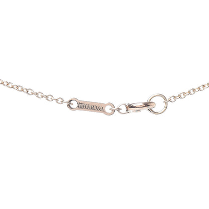 Tiffany 18K Yellow Gold Elsa Peretti Small Open Heart Pendant Necklace 5 of 8