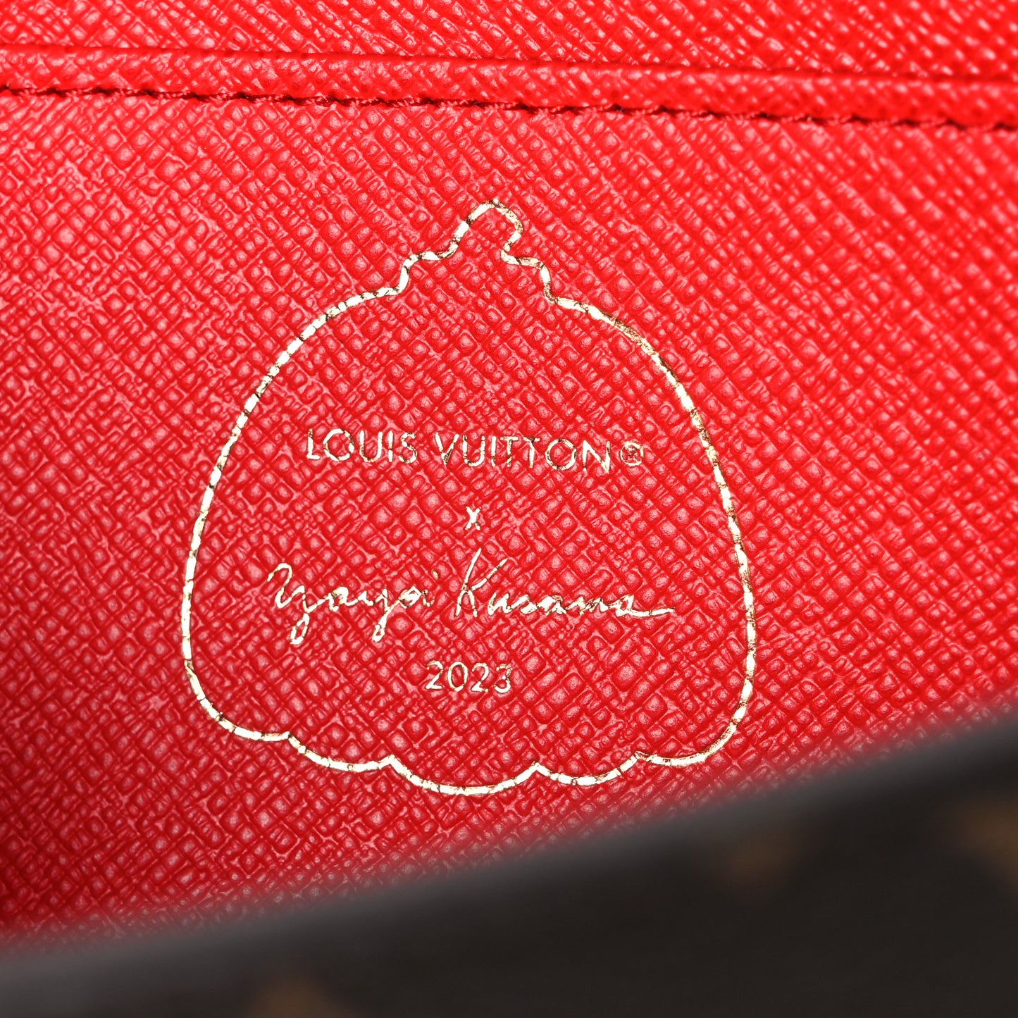 X YK Monogram Sarah Wallet