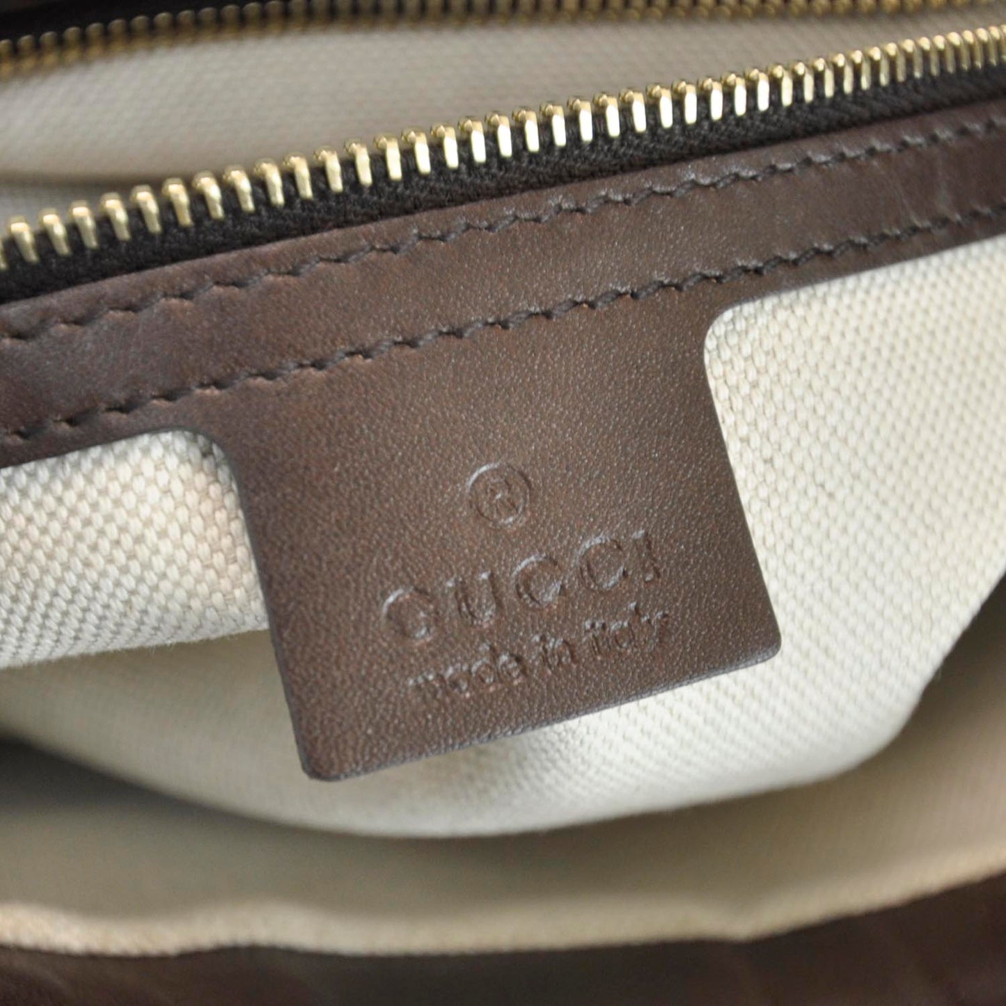 Monogram Vintage Web Medium Hobo Dark Brown