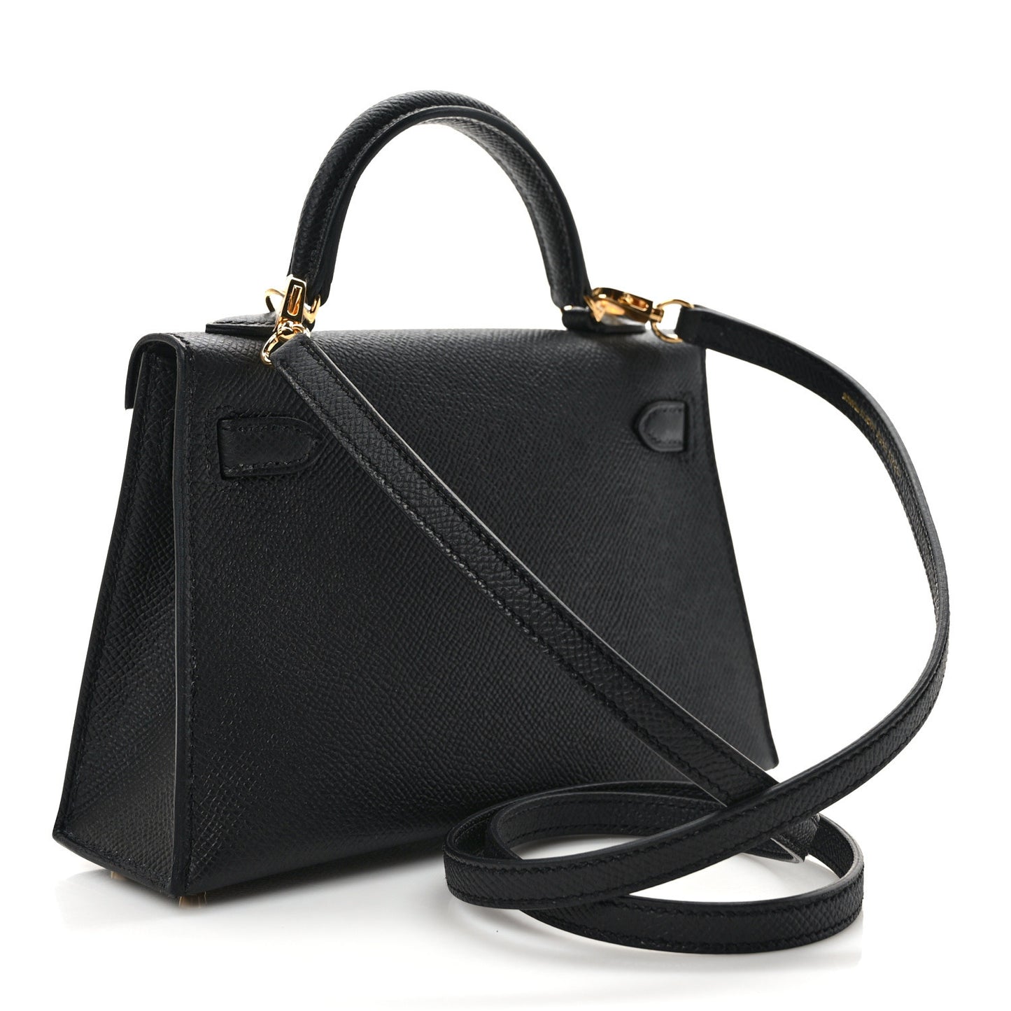 Epsom Mini Kelly Sellier 20 Black