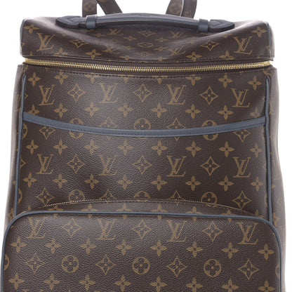 Louis Vuitton Monogram Cuir Slate Backpack Blue 9 of 9
