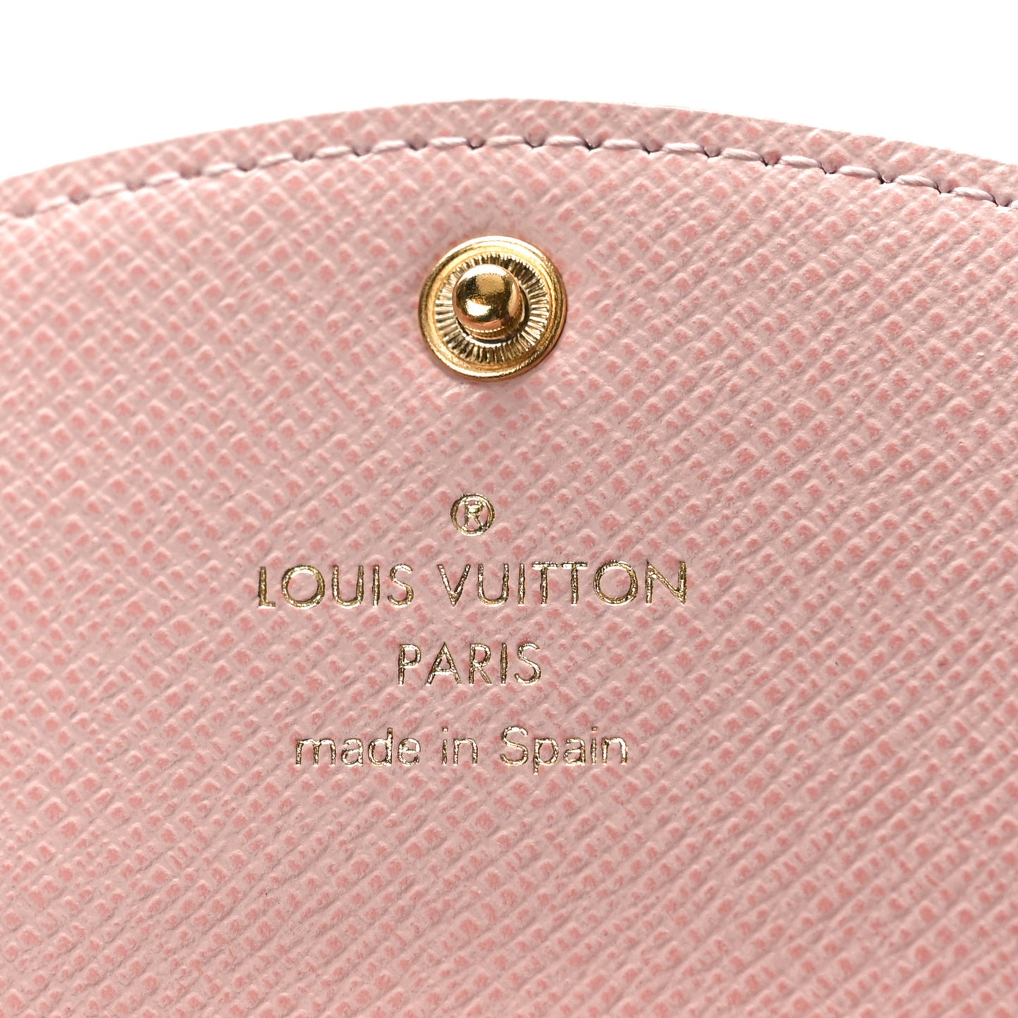 Monogram Rosalie Coin Purse Rose Ballerine