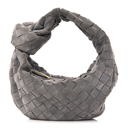 Bottega Veneta Suede Intrecciato Mini Jodie Thunder 1 of 11