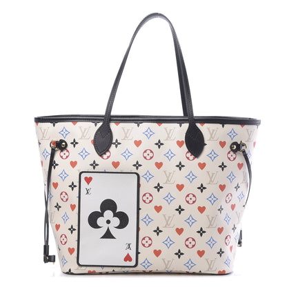 Louis Vuitton Game On Neverfull MM White 1 of 10