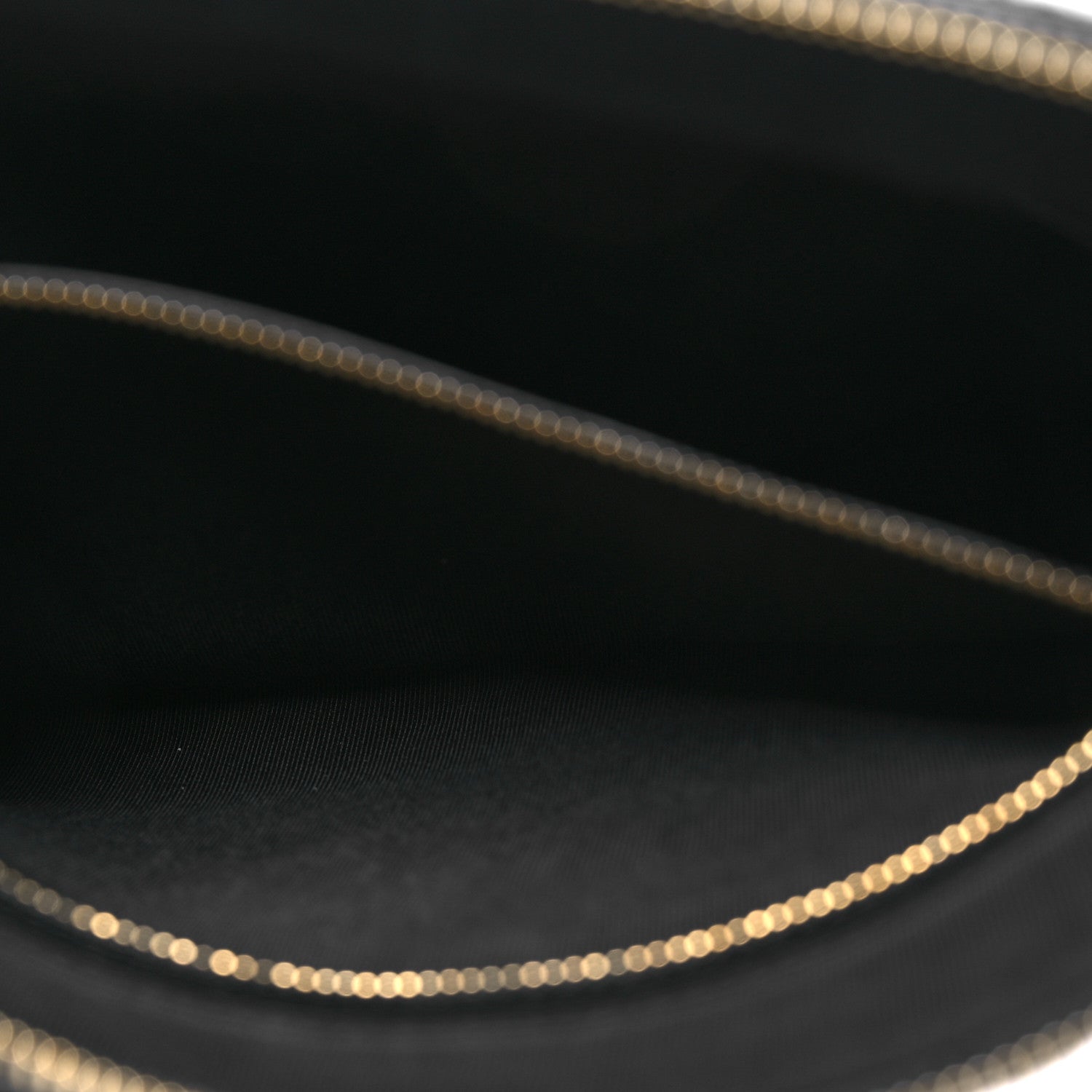 Chanel Terry Cloth Quilted Medium Cosmetic Case Black 6 of 9