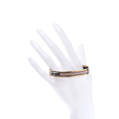 Hermes Enamel Printed Narrow Festival des Amazones Bracelet 65 2 of 6