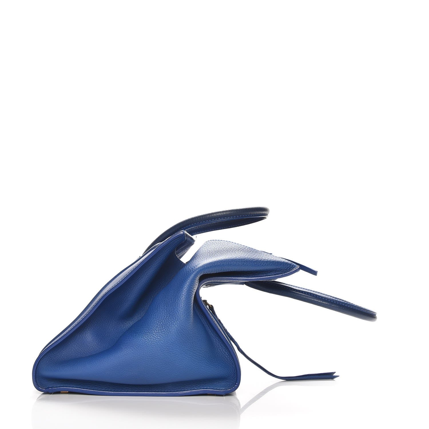 Celine Supple Calfskin Medium Phantom Luggage Royal Blue 14 of 14