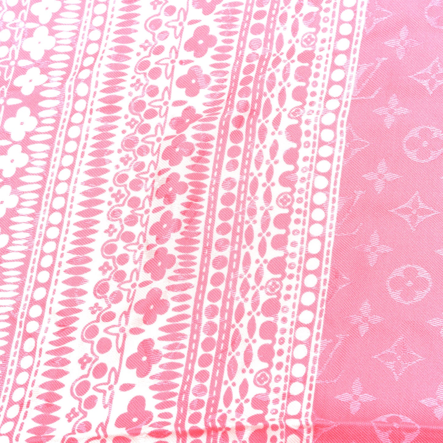 Silk Wool Amstramgram Shawl Pink