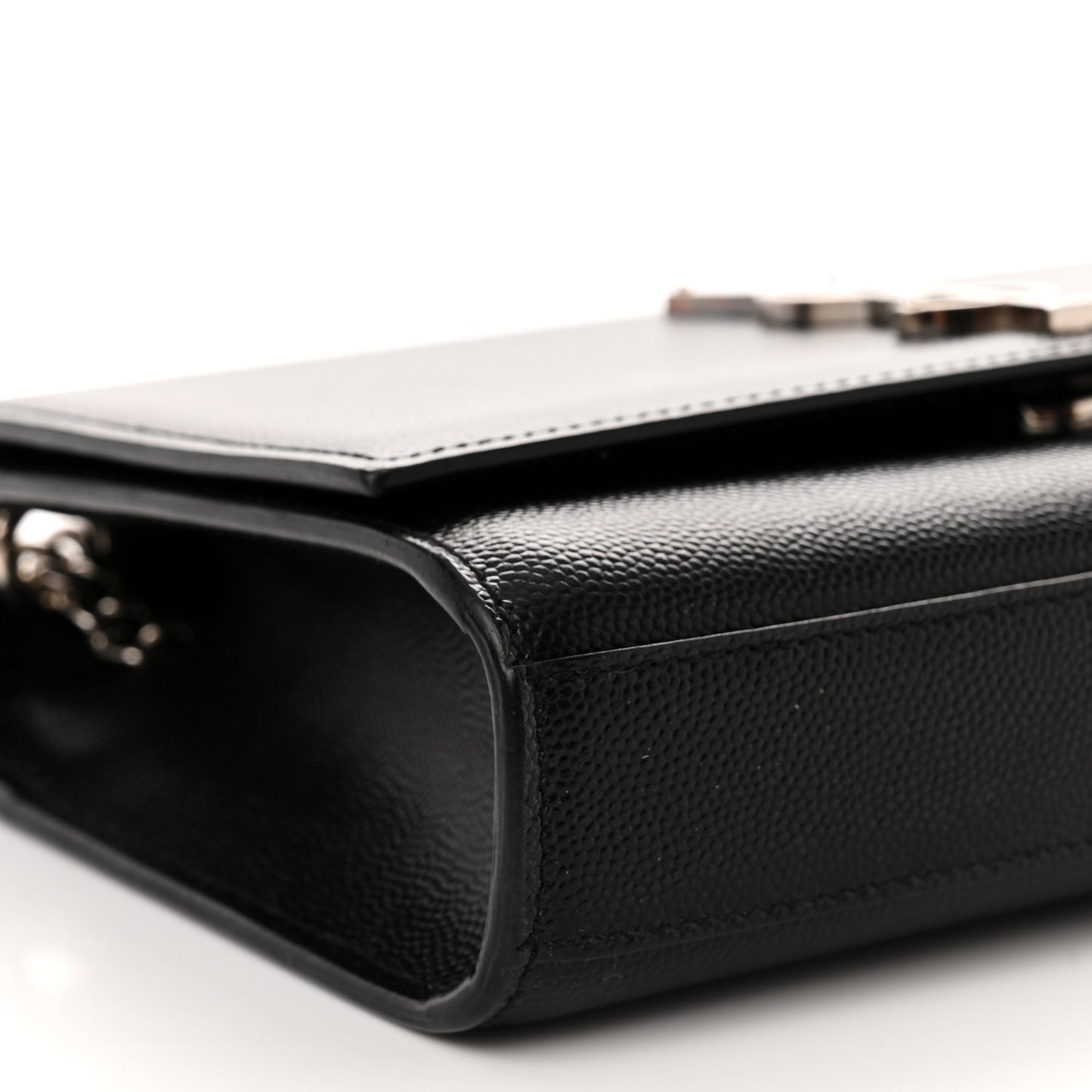 Grain De Poudre Small Monogram Kate Satchel Black