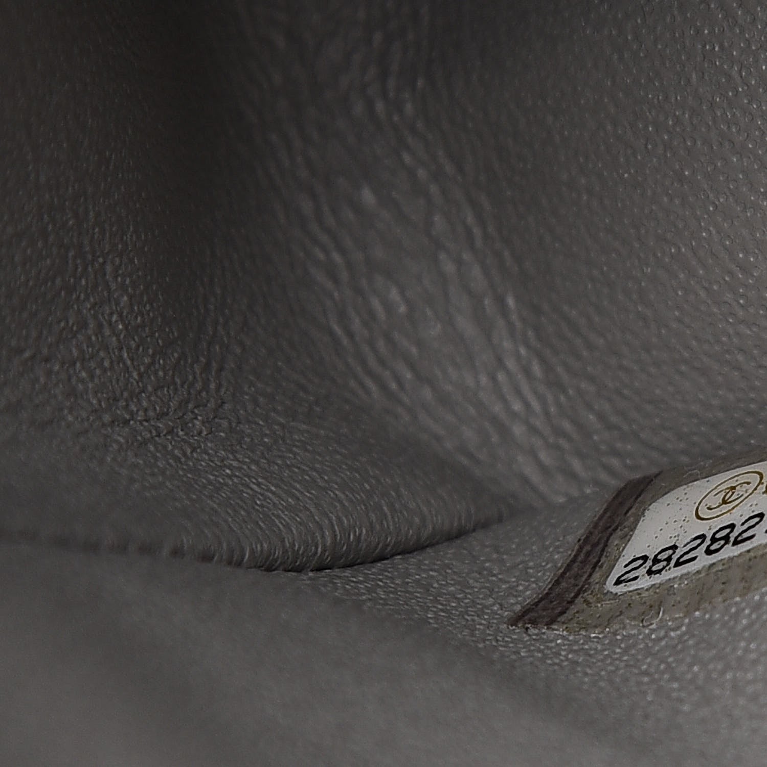 Chanel Lambskin Quilted Small Double Flap Grey 7 of 12