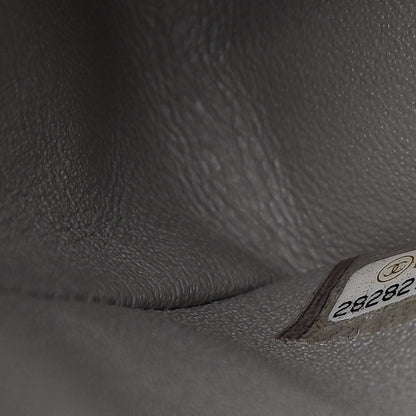 Chanel Lambskin Quilted Small Double Flap Grey 7 of 12