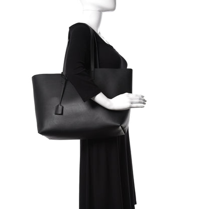 Saint Laurent Calfskin Large Shopping Tote Black 2 of 11