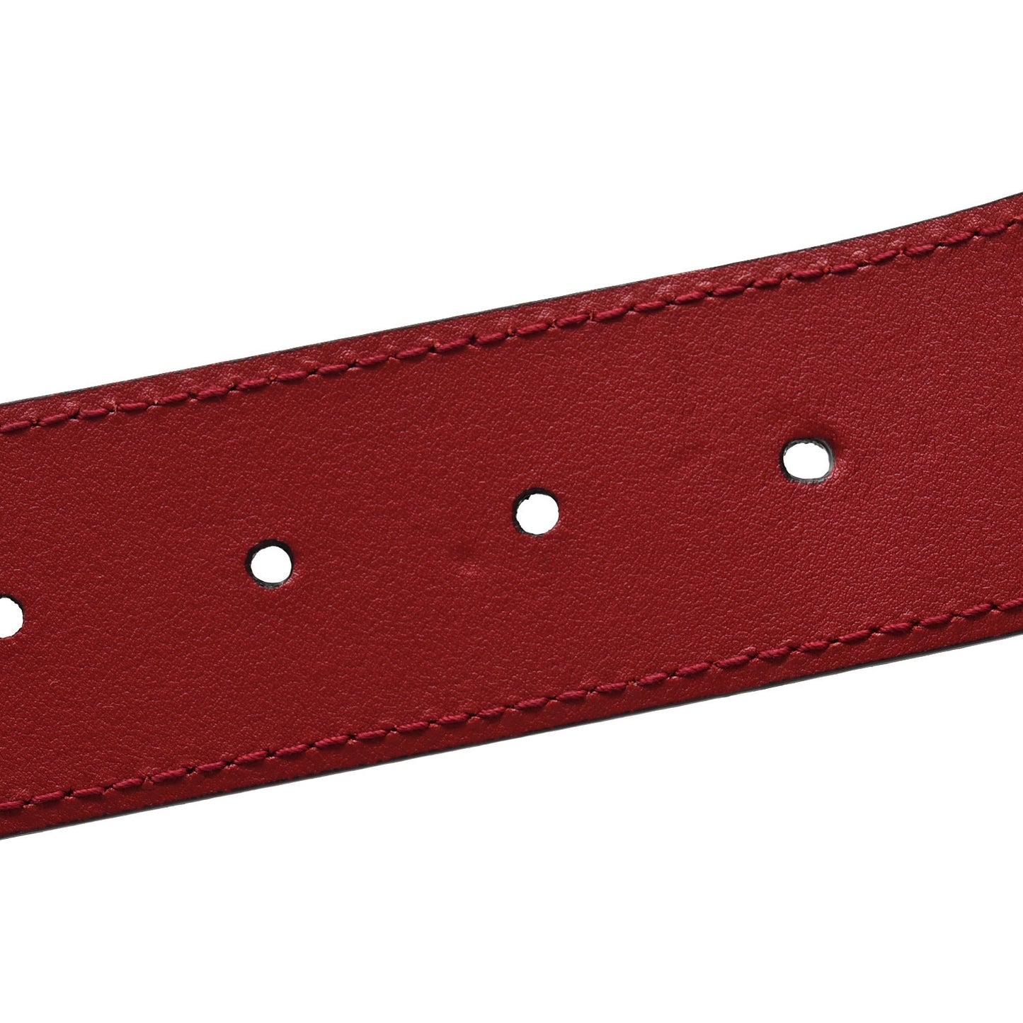 Fluffy Calfskin Morpheus Belt Bag 100 40 Red