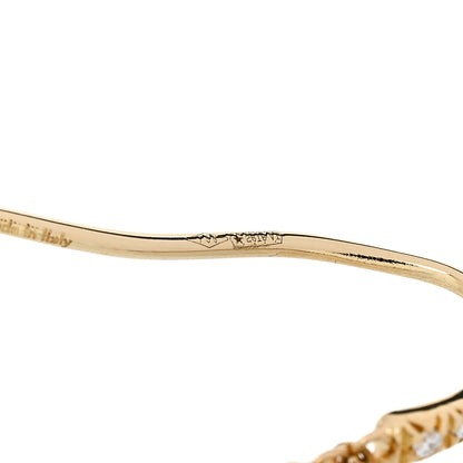 Marco Bicego 18K Yellow Gold Blue Topaz Paradise Hook Drop Earrings 6 of 6