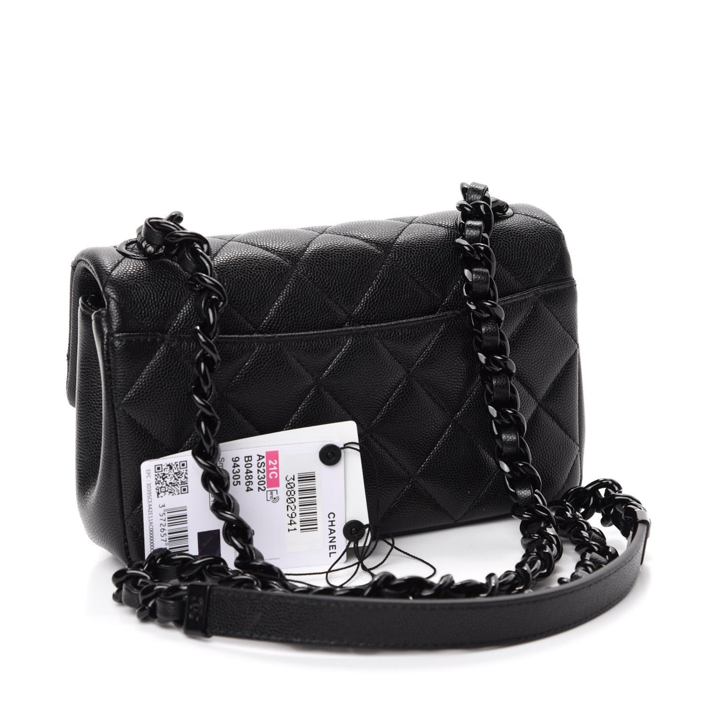 Caviar Quilted My Everything Small Flap Black