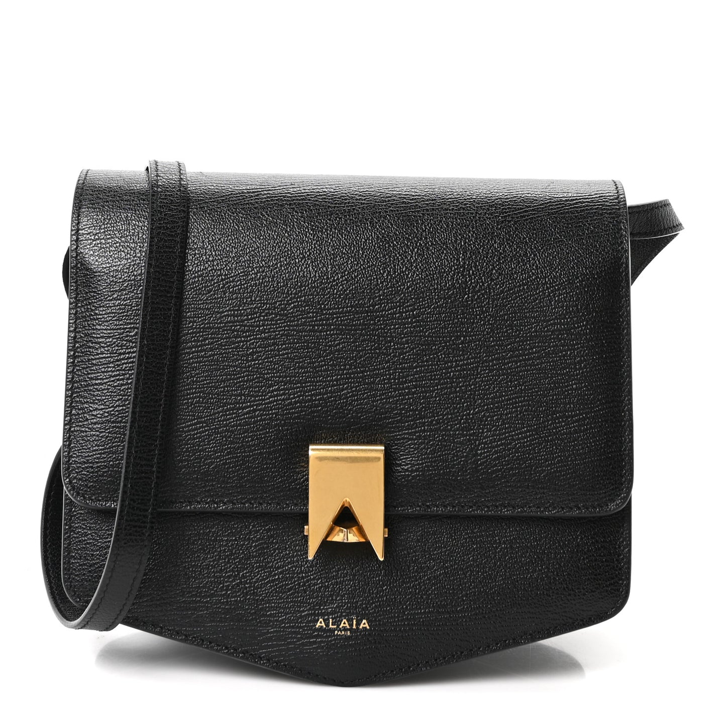 Calfskin Small Le Papa Crossbody Black