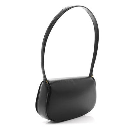 Saint Laurent Box Calfskin Mini Voltaire Shoulder Bag Black 3 of 12