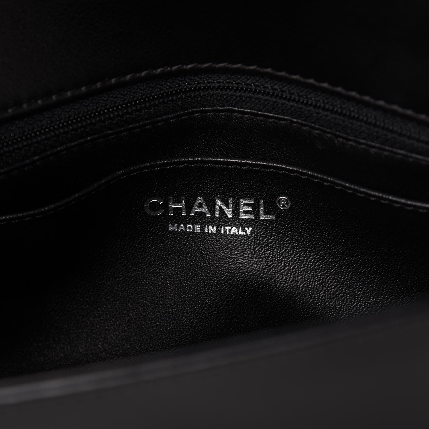 Chanel Calfskin Quilted Medium Rock My Shoulder Flap Black 8 of 10