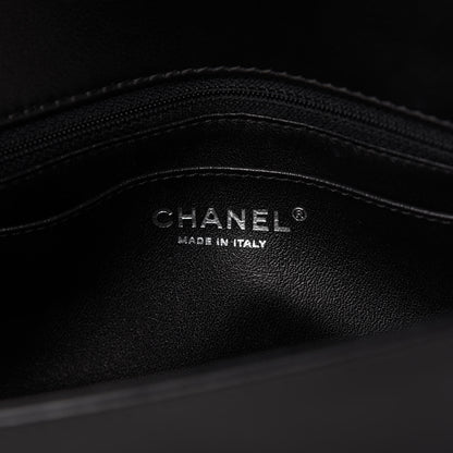 Chanel Calfskin Quilted Medium Rock My Shoulder Flap Black 8 of 10