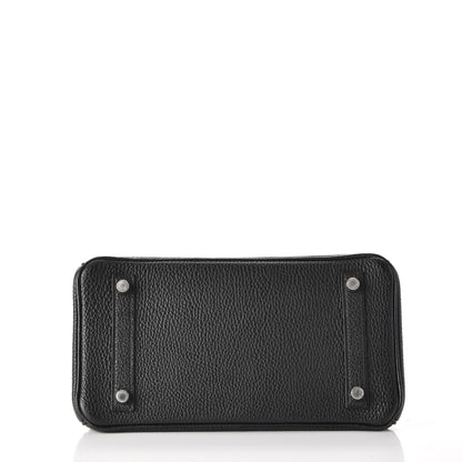 Hermes Togo Birkin 25 Black 6 of 36